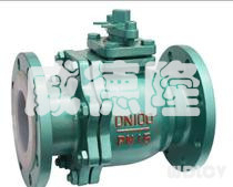 襯氟(fú)法蘭球(qiú)閥  WDLQ41F46-16/10