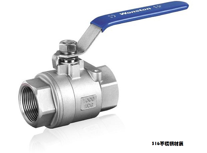 絲(si)扣不鏽(xiù)鋼球閥(fa)Q11F-16/25/40/64