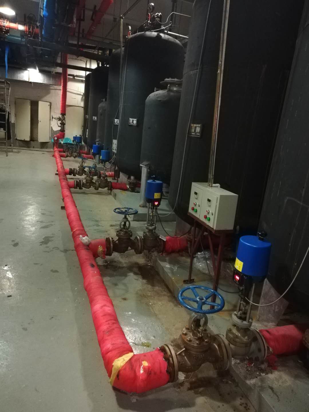 沈陽電力(lì)醫院鍋爐(lu)蒸汽使用(yòng)現場