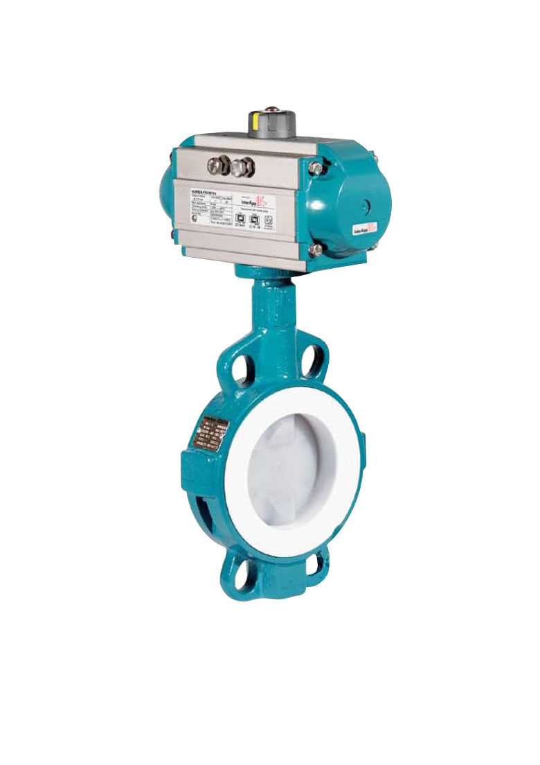 氣動襯(chèn)氟蝶閥(fa) WDLD971F46