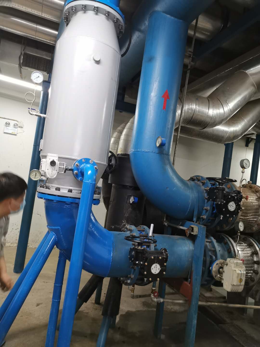 沈陽醫大(dà)一院泵房(fáng)使用現場(chang)